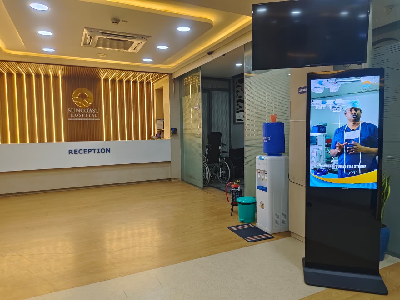 Suncoast Hospital reception in Bengaluru